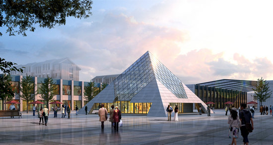 福鼎金字塔网架